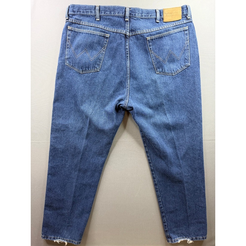 Wrangler Rugged Wear Jeans Mens Blue Classic Fit Denim 40x30